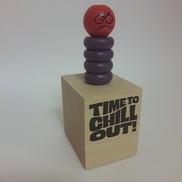 NEW Wood Toons Time to Chill Out. Handmade in USA - Picture 1 of 5